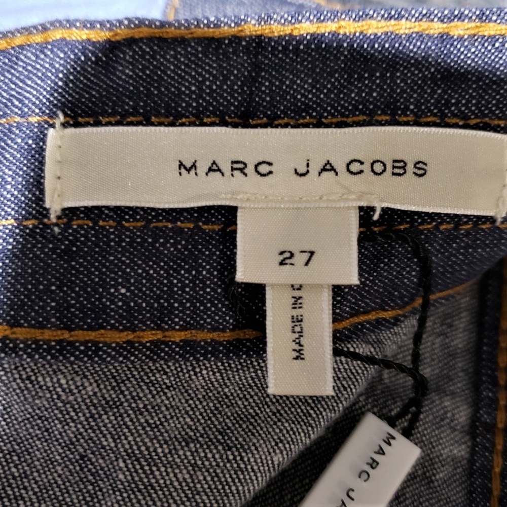 *SOLD* Marc Jacobs Ruffle Runway Denim Mini Skirt - Picture 4 of 8